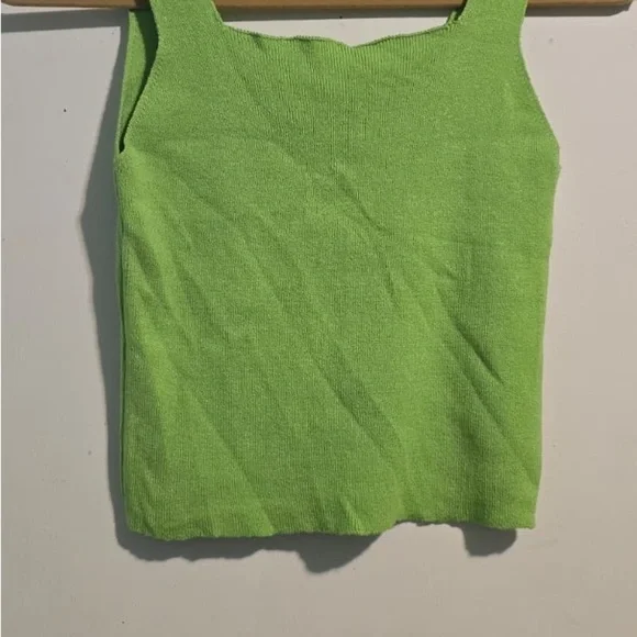 Chic Olive Green Tank Top - Picture 5 of 8